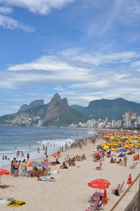 Anniversary Sex on the Beach in Rio